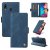 YIKATU Samsung Galaxy A20/A30 Skin-touch Wallet Kickstand Case Blue