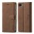 Forwenw iPhone 7/8/SE 2020 Wallet Magnetic Kickstand Case Brown