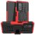 Xiaomi Mi 10T/10T Pro Hybrid Rugged PC + TPU Kickstand Case Red