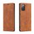 Forwenw Samsung Galaxy S20 FE Wallet Kickstand Magnetic Case Brown