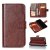 Samsung Galaxy S8 Wallet Stand Case with 9 Card Slots Brown