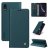 YIKATU iPhone XR Wallet Kickstand Magnetic Case Blue