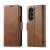 LC.IMEEKE Samsung Galaxy Z Fold 5 Wallet RFID Blocking Case Brown