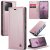 CaseMe Xiaomi 13 Wallet Magnetic Luxury Leather Case Pink