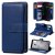 Samsung Galaxy A40 Multi-function 10 Card Slots Wallet Case Dark Blue