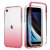 iPhone 7/8/SE 2020 Shockproof Clear Gradient Cover Red