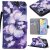 iPhone 12 Violet Butterfly Painted Wallet Magnetic Kickstand Case