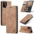 CaseMe Samsung Galaxy A33 5G Wallet Magnetic Case Brown