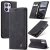 CaseMe OPPO Reno13 Pro Wallet Magnetic Suede Leather Case Black