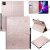 iPad Pro 11 inch 2020 Embossed Cat Wallet Stand Leather Case Rose Gold