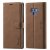 Forwenw Samsung Galaxy Note 9 Wallet Magnetic Kickstand Case Brown