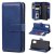 Samsung Galaxy A71 Multi-function 10 Card Slots Wallet Case Dark Blue