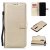 Xiaomi Redmi K20 Wallet Kickstand Magnetic PU Leather Case Gold