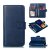 Samsung Galaxy A60 Wallet 9 Card Slots Stand Case Blue
