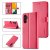 LC.IMEEKE Samsung Galaxy A13 5G Wallet Magnetic Stand Case Rose