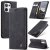 CaseMe OPPO Reno13 Wallet Magnetic Suede Leather Case Black