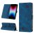 Skin-friendly iPhone 7/8/SE 2020/SE 2022 Wallet Stand Case with Wrist Strap Blue
