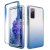 Samsung Galaxy S20 FE Shockproof Clear Gradient Cover Blue