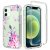 iPhone 12 Mini Clear Bumper TPU Rose Flowers Case