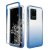 Samsung Galaxy S20 Ultra Shockproof Clear Gradient Cover Blue