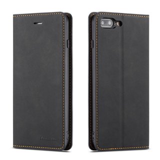 Forwenw iPhone 7 Plus/8 Plus Wallet Kickstand Magnetic Case Black