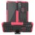 OnePlus Nord N10 5G Hybrid Rugged PC + TPU Kickstand Case Rose