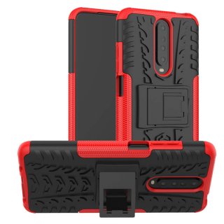 Xiaomi Redmi K30 Hybrid Rugged PC + TPU Kickstand Case Red