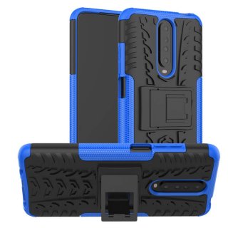 Xiaomi Redmi K30 Hybrid Rugged PC + TPU Kickstand Case Blue