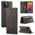 Autspace iPhone 12 Pro Max Wallet Kickstand Magnetic Shockproof Case Coffee