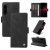 YIKATU Sony Xperia 1 III Skin-touch Wallet Kickstand Case Black