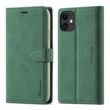 Forwenw iPhone 11 Wallet Magnetic Kickstand Case Green