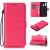 Samsung Galaxy A20 Wallet Kickstand Magnetic Leather Case Rose