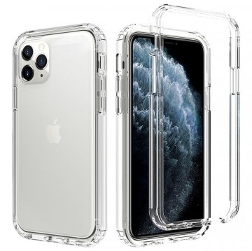 iPhone 11 Pro Shockproof Clear Gradient Cover Clear