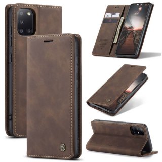 CaseMe Samsung Galaxy A31 Wallet Magnetic Flip Case Coffee