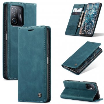 CaseMe Xiaomi 11T/11T Pro Wallet Kickstand Magnetic Case Blue