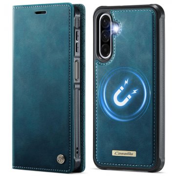 CaseMe Samsung Galaxy A17 2-in-1 Magnetic Wallet Case with RFID Blocking Blue
