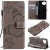 Motorola Moto G 5G Plus Embossed Butterfly Wallet Magnetic Stand Case Gray