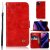 iPhone 11 Premium Vintage Wallet Kickstand Case Red