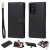 Samsung Galaxy Note 20 Ultra Wallet Detachable 2 in 1 Case Black