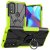 Motorola G Pure Hybrid Rugged Ring Kickstand Case Green