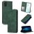 Samsung Galaxy S20 Plus Magnetic Flip Wallet Stand Case Green