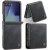CaseMe Samsung Galaxy Z Flip8 Vintage Case with Integrated Hinge Protection Black