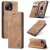 CaseMe Xiaomi Mi 11 Lite Wallet Kickstand Magnetic Flip Case Brown