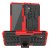 Samsung Galaxy A32 5G Hybrid Rugged PC + TPU Kickstand Case Red