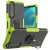 Sony Xperia 5 III Hybrid Rugged Ring Kickstand Case Green