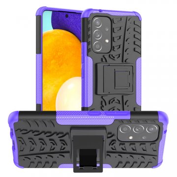 Samsung Galaxy A53 5G Anti-Slip Hybrid Kickstand Case Purple