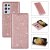 Samsung Galaxy S21/S21 Plus/S21 Ultra Wallet Glitter Leather Case Rose Gold