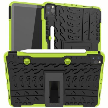 iPad Pro 11 inch 2021 Anti-Slip Hybrid Kickstand Case Green