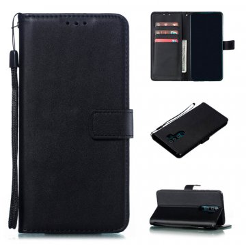 Xiaomi Redmi Note 8 Pro Wallet Kickstand Magnetic Case Black