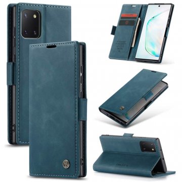 CaseMe Samsung Galaxy A81/Note 10 Lite Wallet Magnetic Case Blue